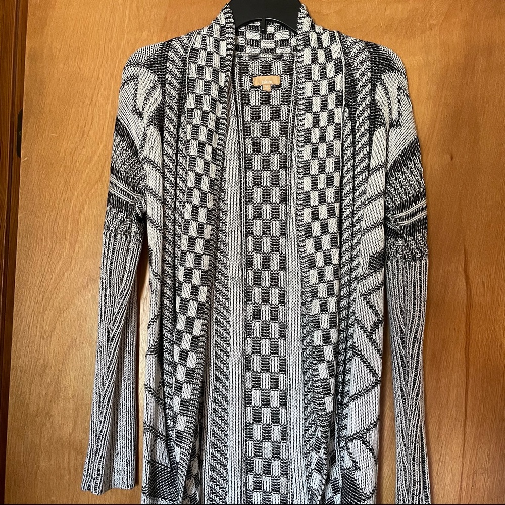 Black & White Cardigan